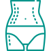 estrías icono